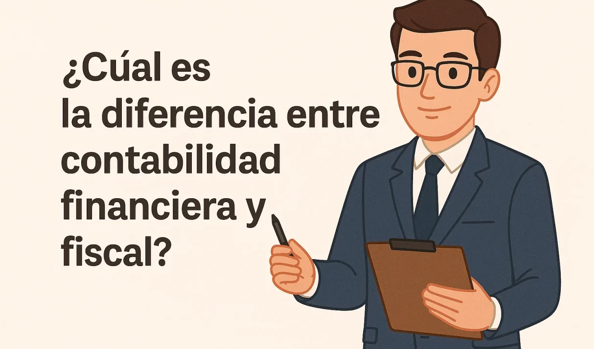 Descubre la diferencia entre contabilidad financiera y fiscal